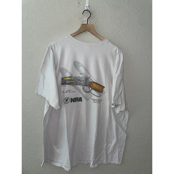 Vintage NRA Winchester Shirt Model 1894 National Rifle Assc Tee 3XL Graphic Guns - Picture 1 of 10